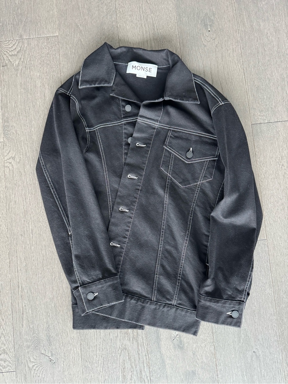 MONSE Black denim Jacket